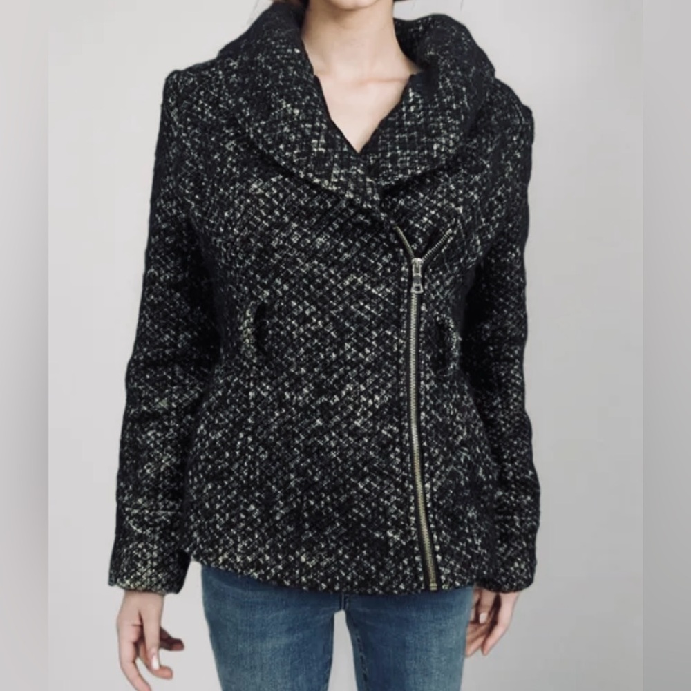 Women's Black Tweed Jacket